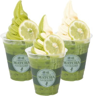 Matcha Tea Lemon Float(300-310 Cal.)