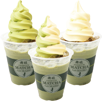 抹茶チョコレートフロート