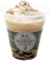 ほうじ茶クリーム+黒糖ゼリー