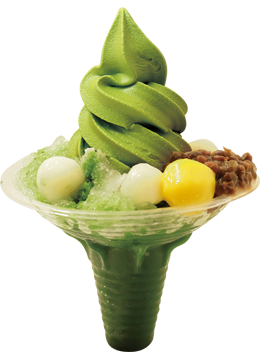 Shaved Ice (Matcha)(640 Cal.)